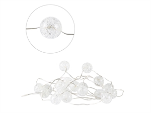 LED Decor ledning med 20 små runde lys fra Villa Collections - Tinashjem